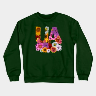 UA flowers Crewneck Sweatshirt